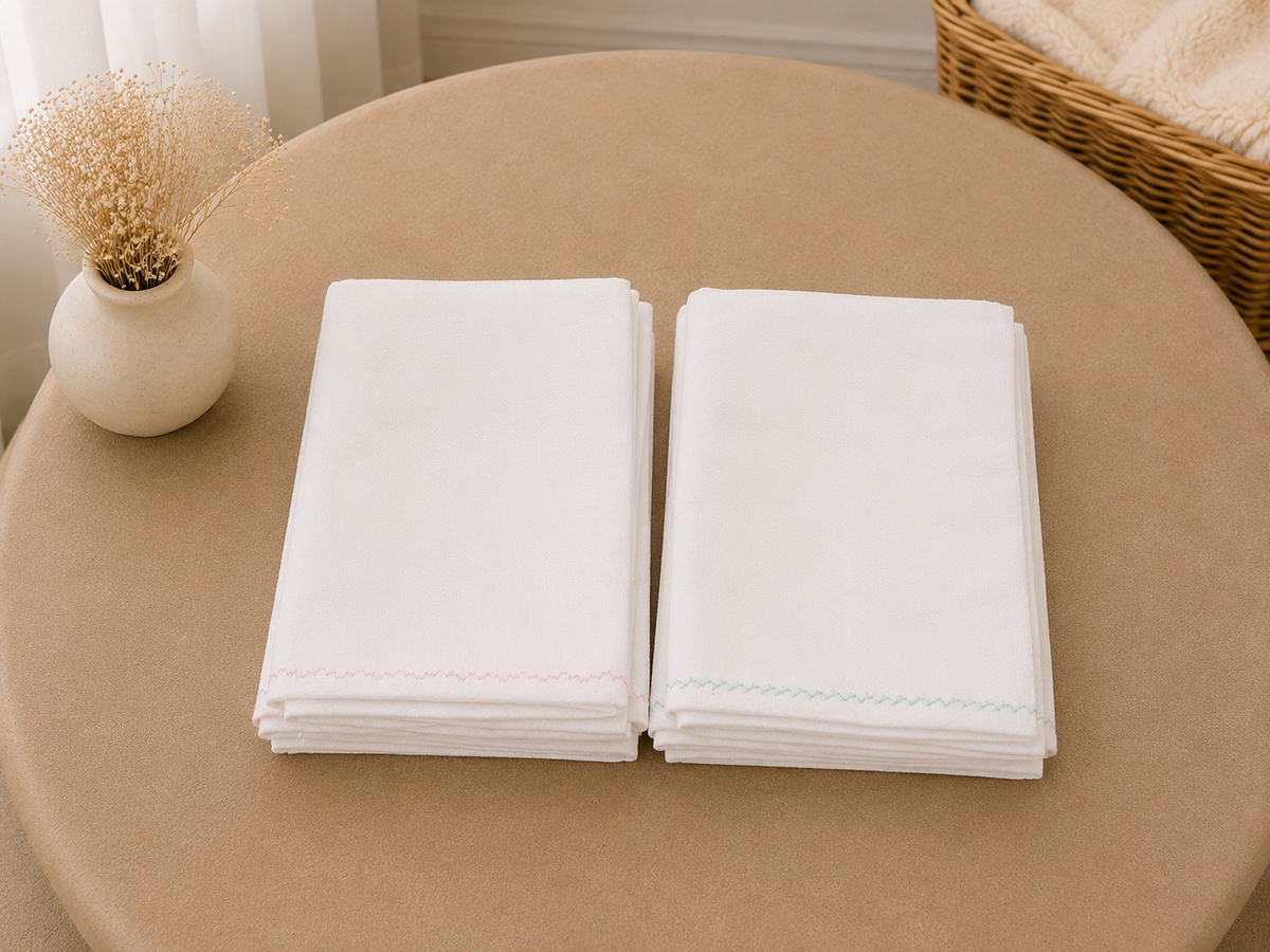 Pañales de tela antiséptica