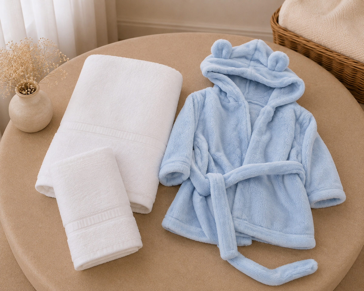 Set de toallas & Bata de spa