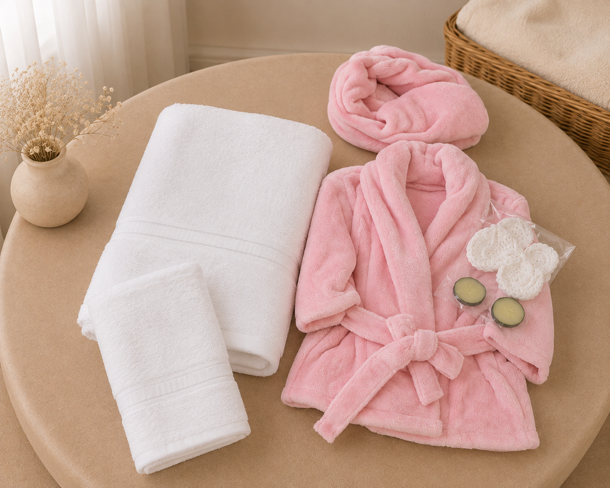 Set de toallas & Bata de spa